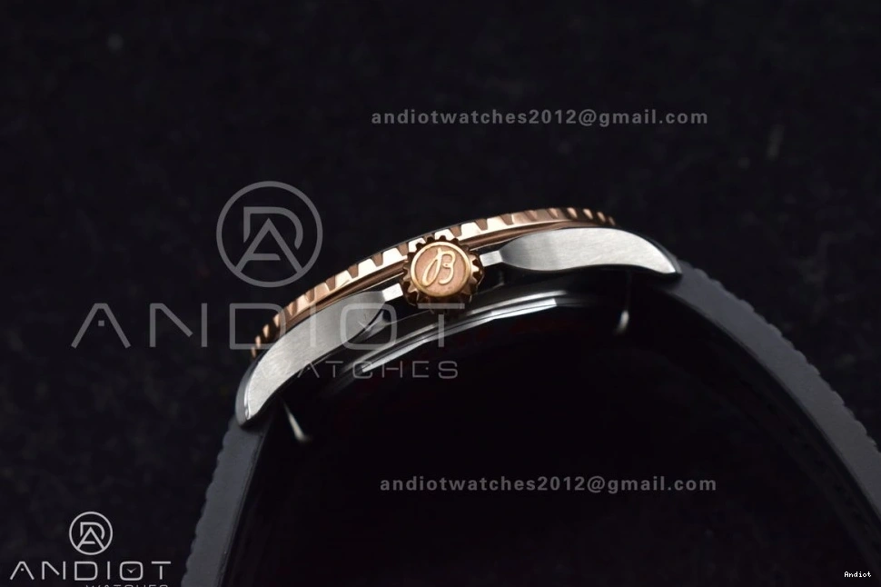 Strap RG SS 1:1 Dial A2824 Black Black 42 on BLSF Automatic Edition Rubber Best SuperOcean 1121